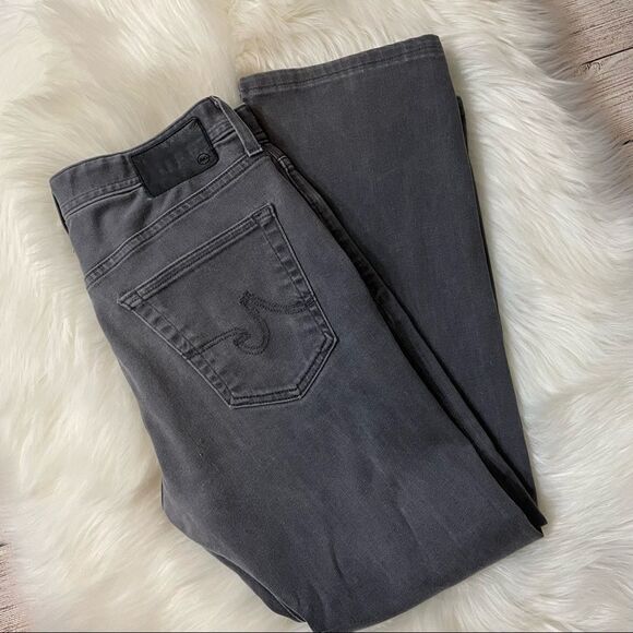 AG Adriano Goldschmied The Protege Gray Jeans Straight Leg Jeans Size 31R - Picture 5 of 6